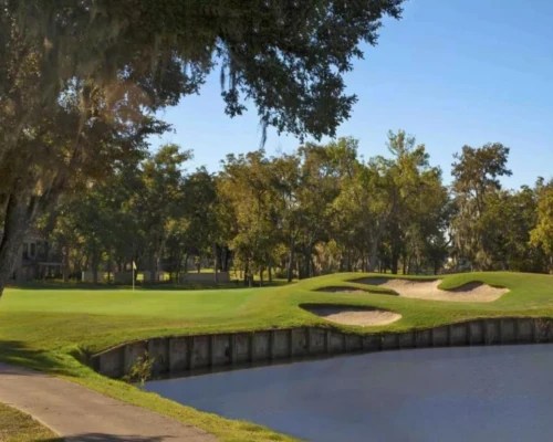 golf course ponds