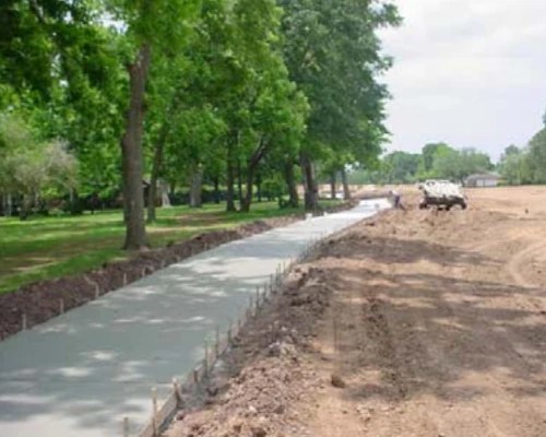 new golf cart paths